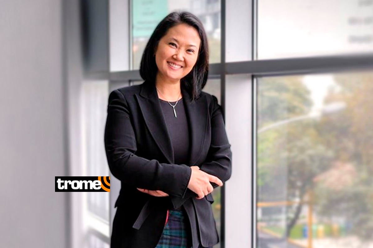 Keiko Fujimori cuenta el secreto para bajar de peso. Foto: Twitter.