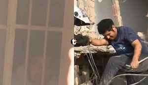 ¡Apareció entre los escombros! Rescatan hombre que quedó atrapado durante demolición de viviendas en Ate