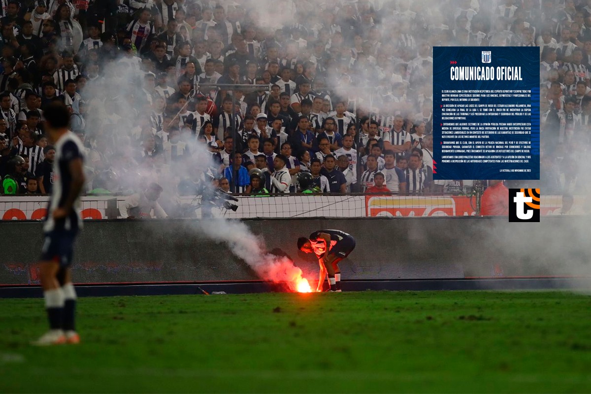 Alianza Lima emite comunicado para explicar apagón en Matute. Foto: GEC.