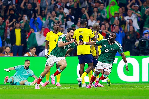 México vs. Ecuador. (Foto: Getty Images)