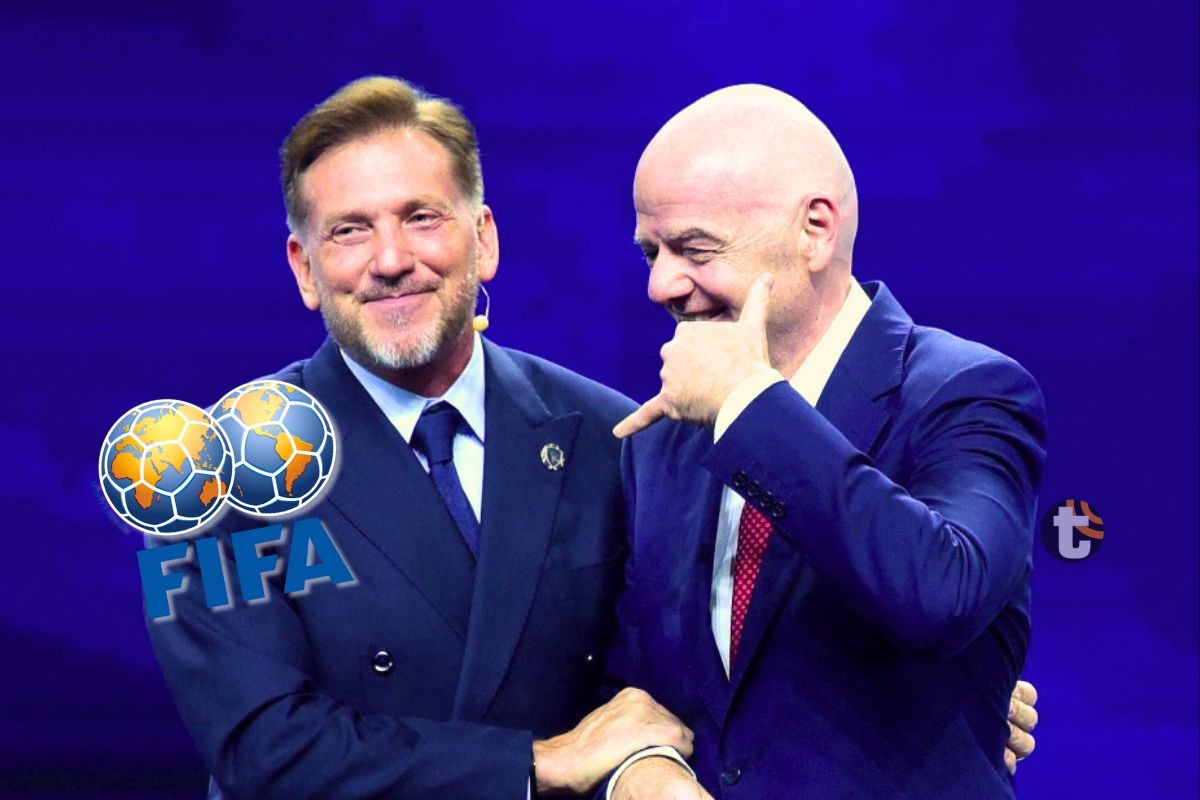 Alejandro Domínguez tuvo que aclarar información que FIFA aún no había confirmado (Foto: AFP)