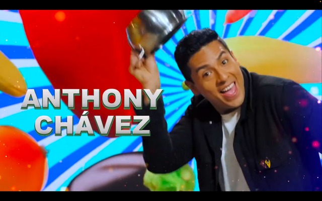 Anthony Chávez en la nueva temporada de 'El gran chef: famosos'