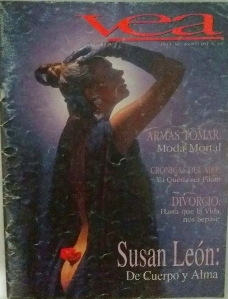 Susan León y la foto que dio mucho que hablar en un Perú aun más conservador que el actual.