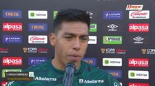 Diego Enríquez rescata esfuerzo de Sporting Cristal en la altura: “Pudimos resistir”
