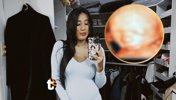 Samahara Lobatón muestra el rostro de su próxima bebé