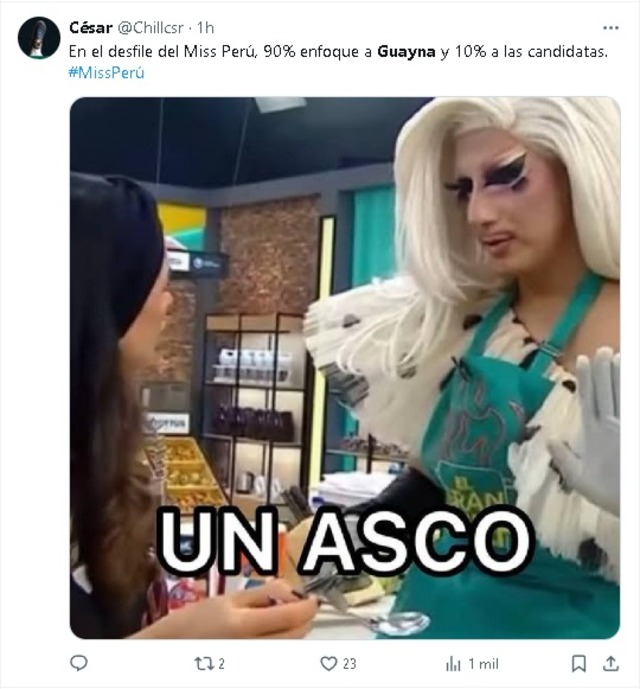Disfruta de los mejores memes del Miss Perú 2024.
