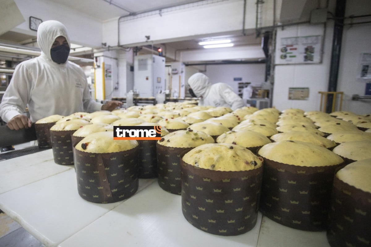 Planta de Nestlé mostró proceso de producción de sus panetones, preparados con masa madre. (Entrevista: Isabel Medina / Foto: César Campos / Trome)