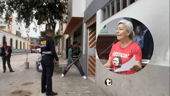 Allanan casa y despacho de María Agüero