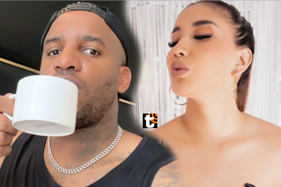 Jefferson Farfán y Xiomy Kanashiro en el mismo lugar.