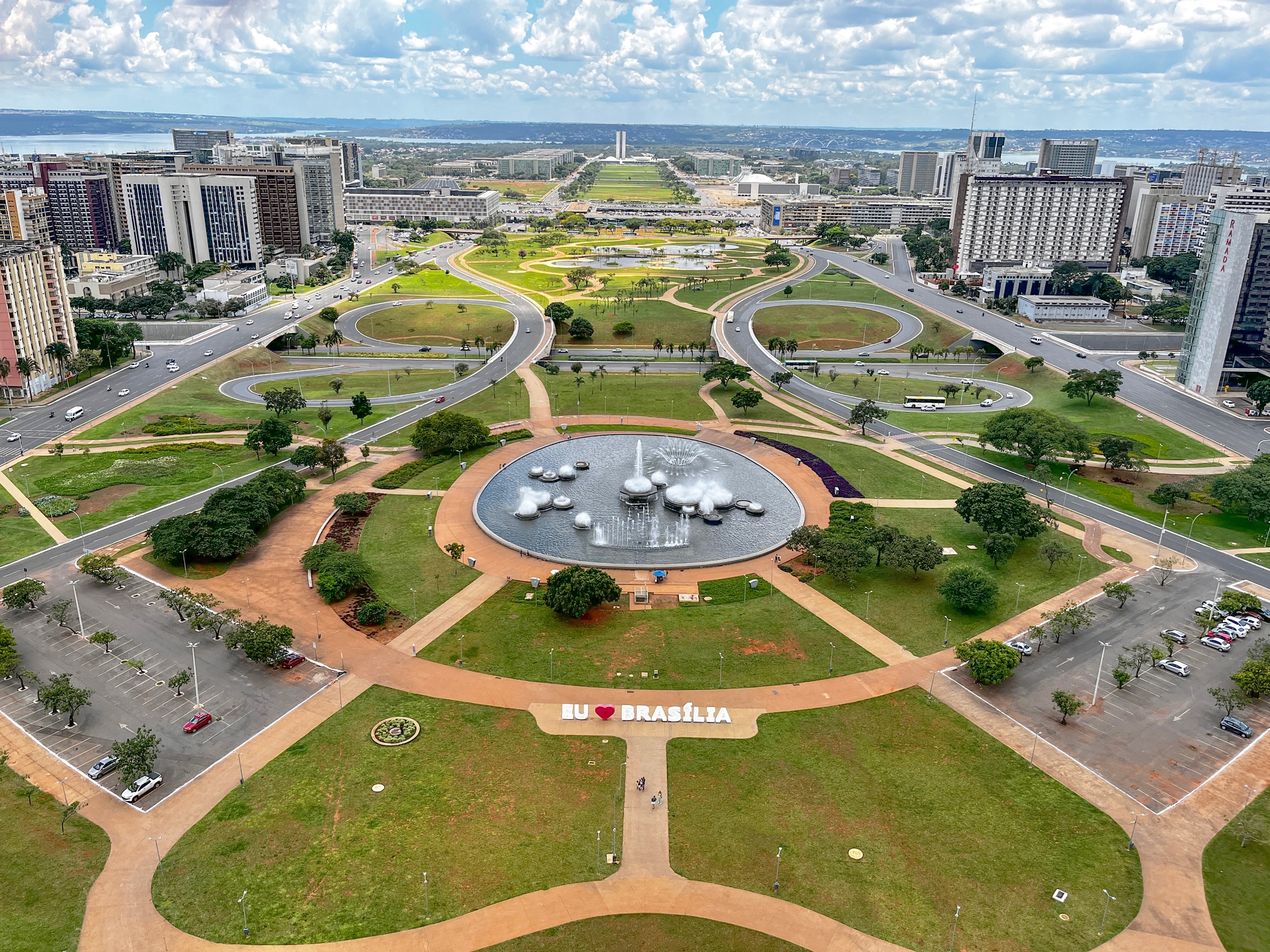 Ciudad de Brasilia (Brasil). Foto: ¡Stock.