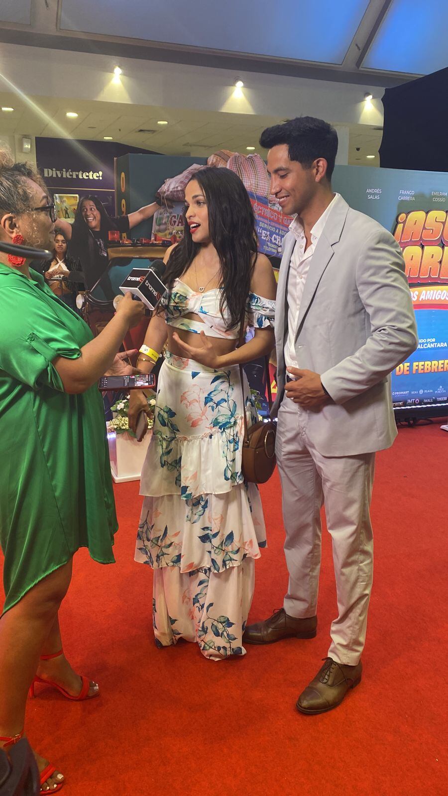 Raysa Ortiz y Santiago Suárez. (Foto: Trome).