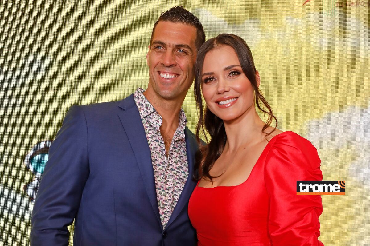 Maju Mantilla y su esposo, Gustavo Salcedo