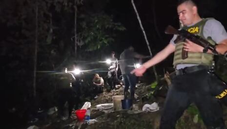 Policía destruye pozo de maceración que daba a narcotraficantes ganancias por 50 mil dólares