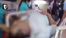 ¡Valeroso policía es herido por delincuentes tras frustrar asalto! Recibió balazo en el estómago y fue trasladado en helicóptero al hospital