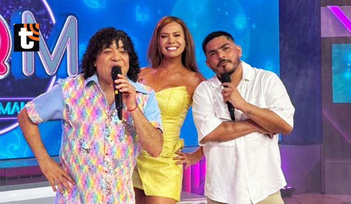 Laura Huarcayo regresó a América Televisión y debutó como conductora de ‘Mande quien mande’.