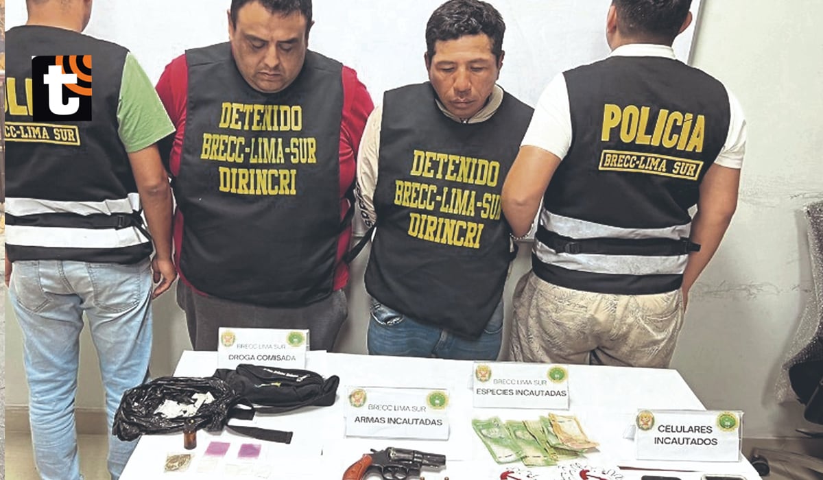 Policía capturó a los cabecillas ‘Gordo José Luis’ y ‘Mascarita’ de ‘Los Norteños del Sur’.