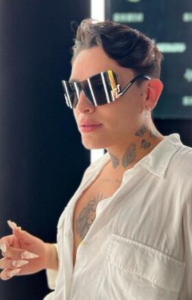 Así lucen los tatuajes de Kunno en su cuerpo (Foto: Kunno / Instagram)