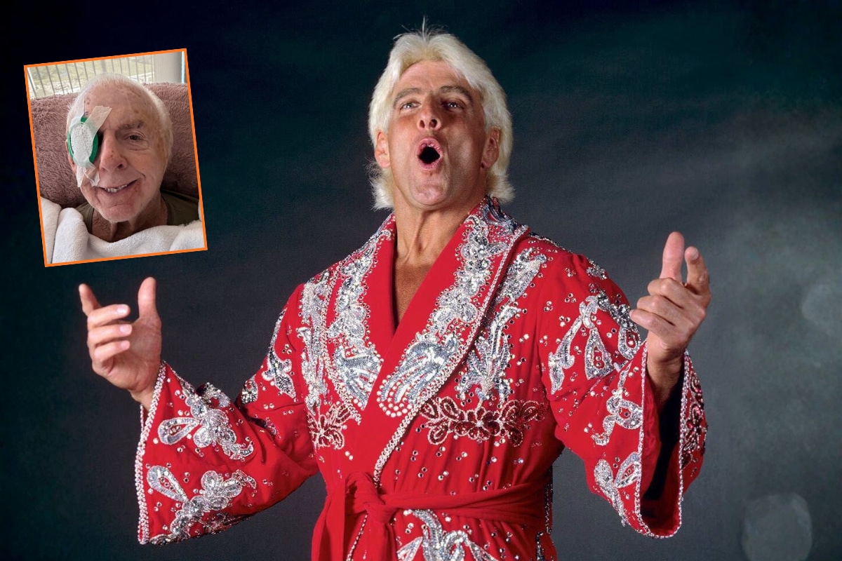 Ric Flair sufrió fuerte accidente en un restaurante. (Redes sociales Ric Flair)