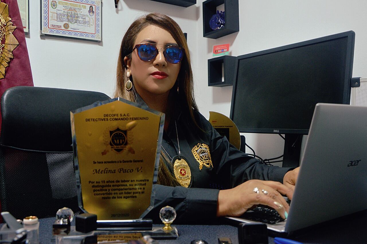 Melina Paco Ventocilla es la creadora de este grupo y actual gerenta general. (Foto: Cortesía).