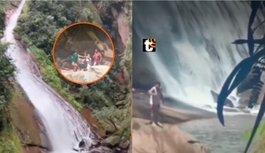 Dos muertos en catarata Velo de la Novia por derrumbe de rocas: Una niña y un adulto mayor son las víctimas