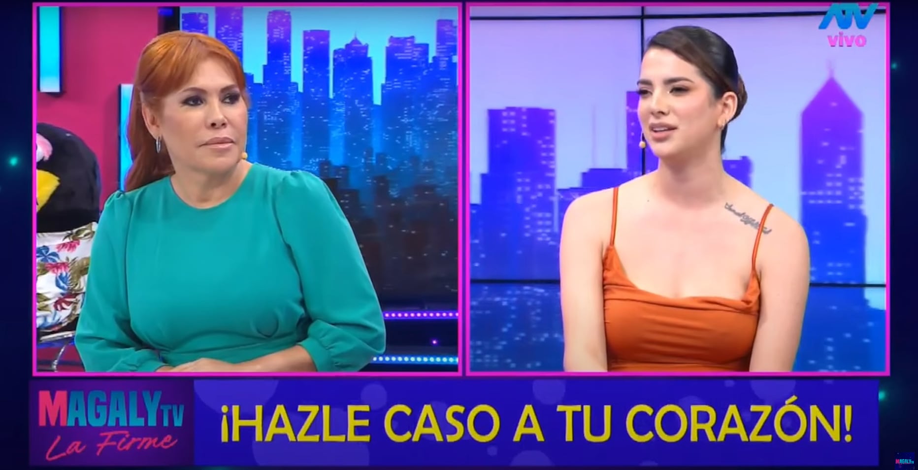 Periodista le consulta a Suheyn Cipriani por su 'galán'. (Fuente: Magaly TV: La Firme)