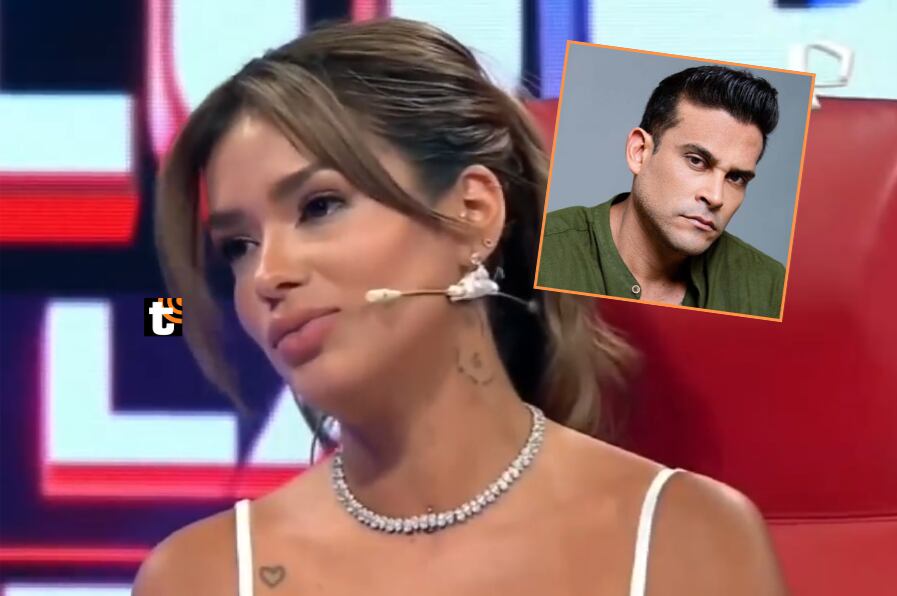 Shirley Arica se chapó con Christian Domínguez.