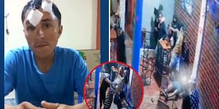 Piura: hombre recibe brutal ataque con sillas en discoteca