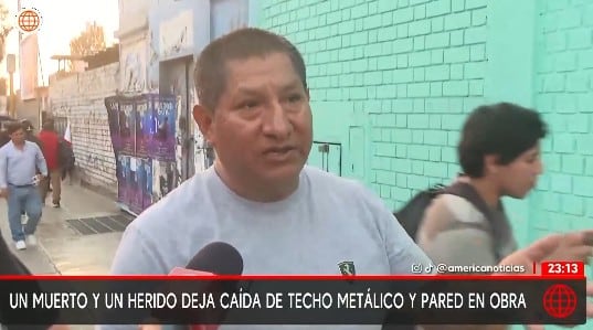 La escena alarmó a los vecinos, quienes salieron de sus viviendas ante el impacto, según testigo.