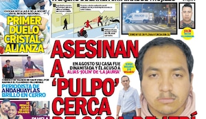 ASESINAN A ‘PULPO’ CERCA DE CASA DE JERÍ