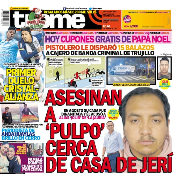 Portada Trome