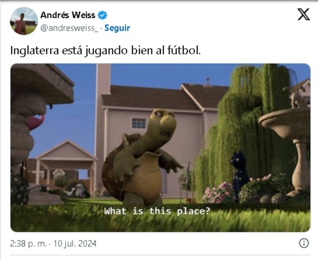 A reír con los mejores memes de Inglaterra vs. Países Bajos en la Eurocopa 2024. ( Twitter)