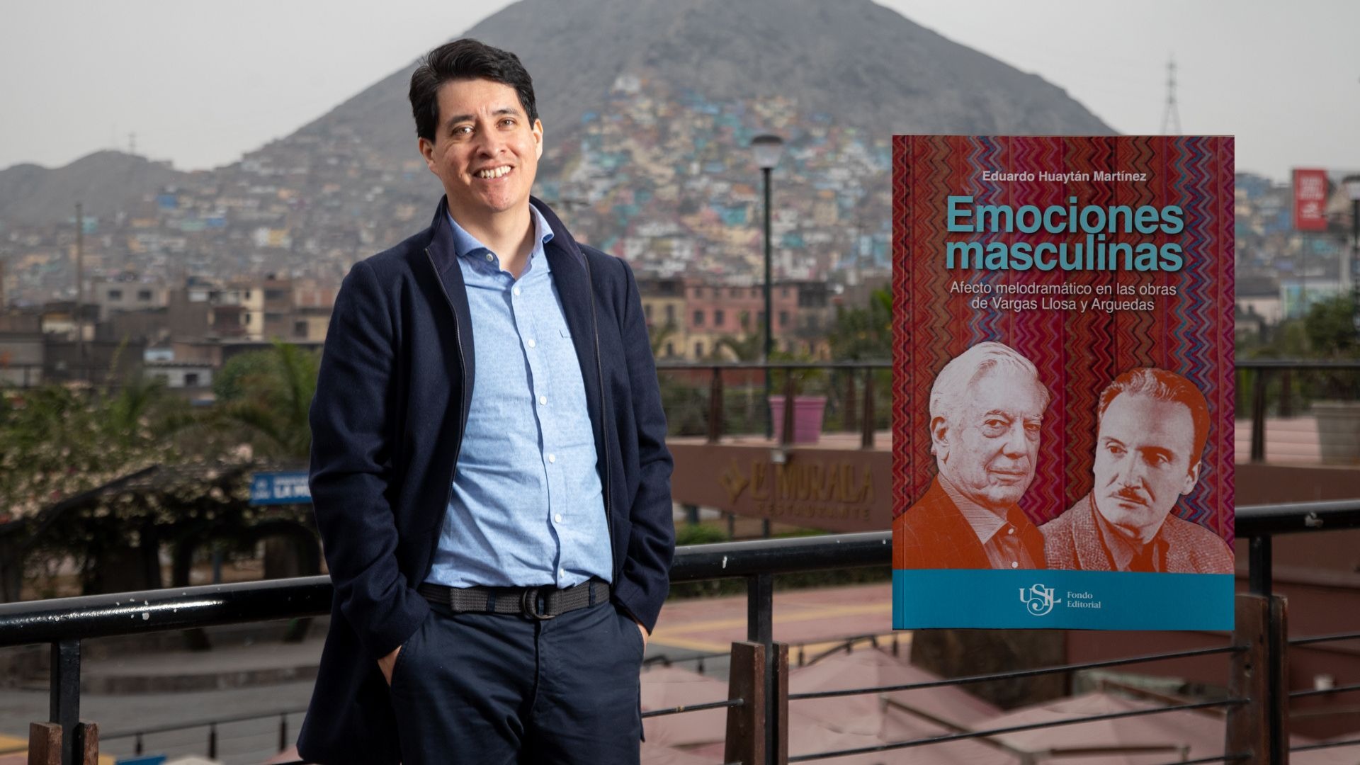 Investigador Eduardo Huaytán presenta ensayo en la Feria del Libro