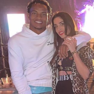 Suhaila Jad y André Carrillo juntos como pareja.