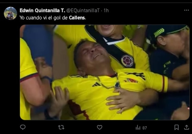 No pararás de reír con los mejores memes del Perú - Colombia ( Redes sociales)