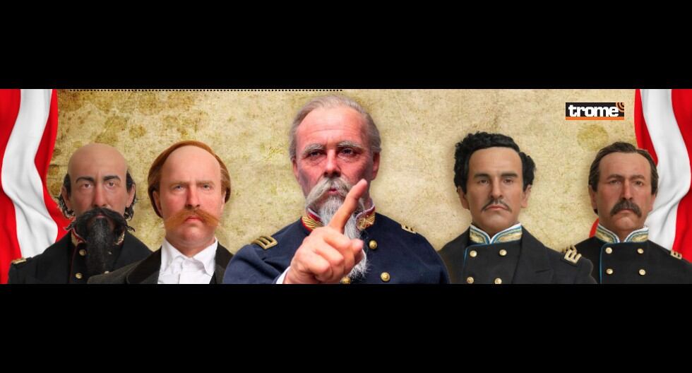 Artista peruano elaboró esculturas de Francisco Bolognesi, Alfonso Ugarte y otros héroes, a tamaño natural, y con tanto realismo que hasta simula expresiones y poros de la piel. (Walt Wizard / Municipalidad de Surco / Trome)