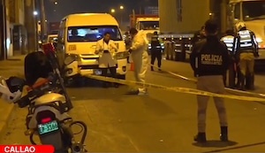 Sicarios asesinan a chofer de transporte público y dejan herido un pasajero en el Callao