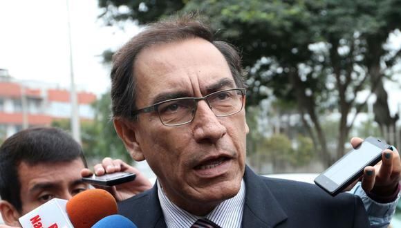 El expresidente Martín Vizcarra está siendo investigado por presunta corrupción cuando fue gobernador de Moquegua. | Foto: archivo/ Andina