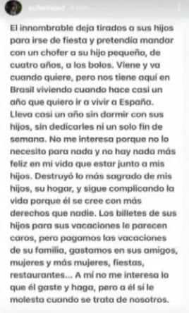 Suhaila Jad mandó otro 'misil' contra André Carrillo. (Redes sociales)