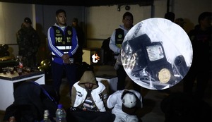 Policía cae bailando con ‘Los Chuquis de Las Malvinas’ en un búnker de Ate: 39 detenidos y armas de guerra decomisadas