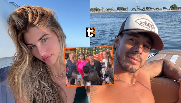 TROME - Alessia Rovegno y Hugo García se vuelven a ver las caras ahora que no son pareja y captan sus reacciones