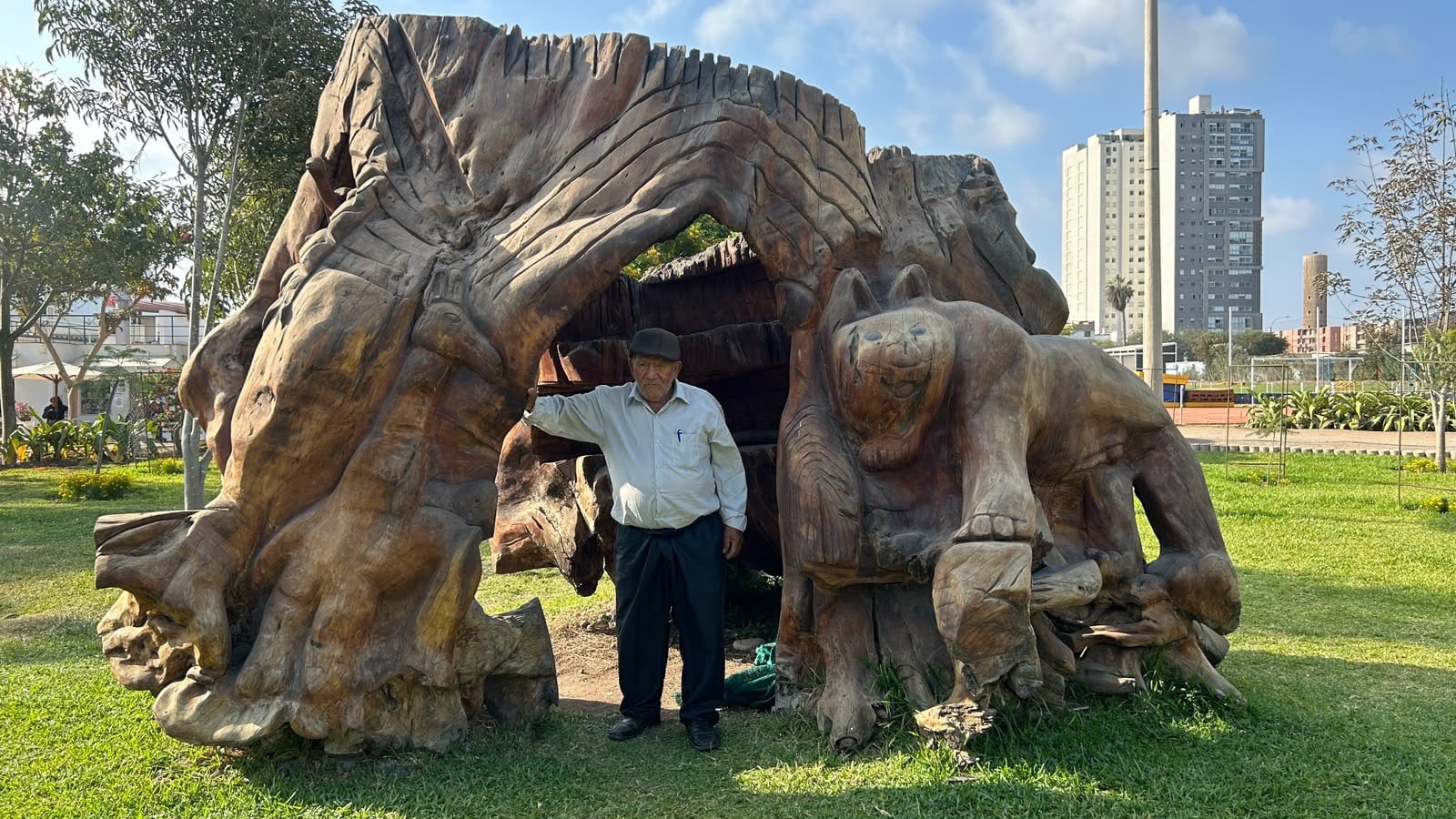 La obra ‘El arca de Noé’ se encuentra en la PUCP.