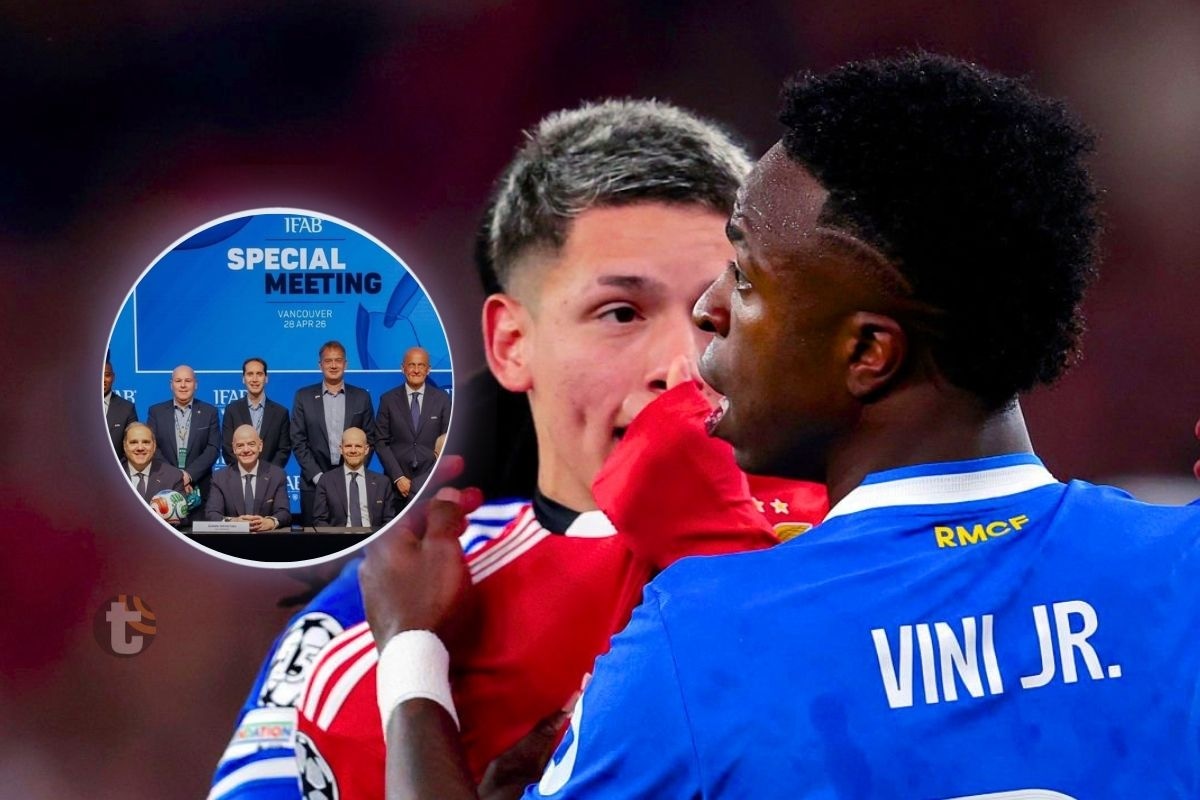 FIFA aplica una modificación para vtar situaciòn generada por Prestanni en Champions League (Foto: Olé/Getty Images)