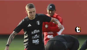 Oliver Sonne le dio tremenda NALGADA a Carlos Zambrano en pleno entrenamiento de la selección