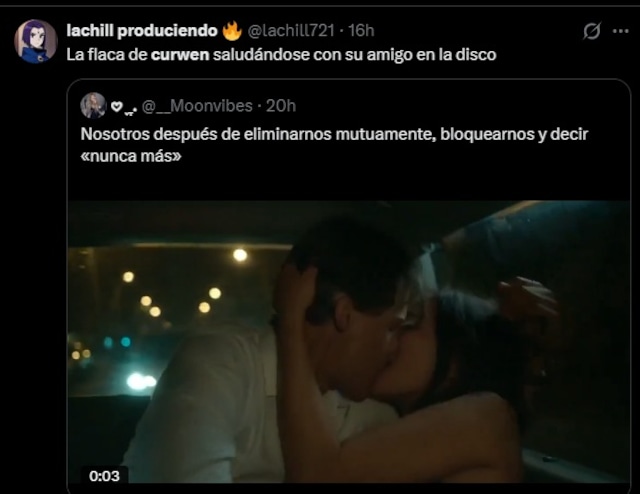 Usuarios compartieron memes del ampay de la novia de Curwen. (Redes sociales)
