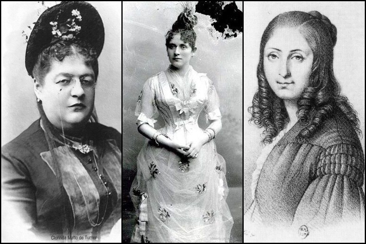 Clorinda Matto de Turner, Zoila Aurora Cáceres y Flora Tristán, tres pensadoras que influyeron en la historia del Perú y abogaron por la igualdad de los géneros. Foto: Dominio Público