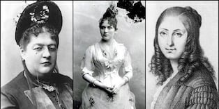 Clorinda Matto de Turner, Zoila Aurora Cáceres y Flora Tristán, tres pensadoras que influyeron en la historia del Perú y abogaron por la igualdad de los géneros. Foto: Dominio Público