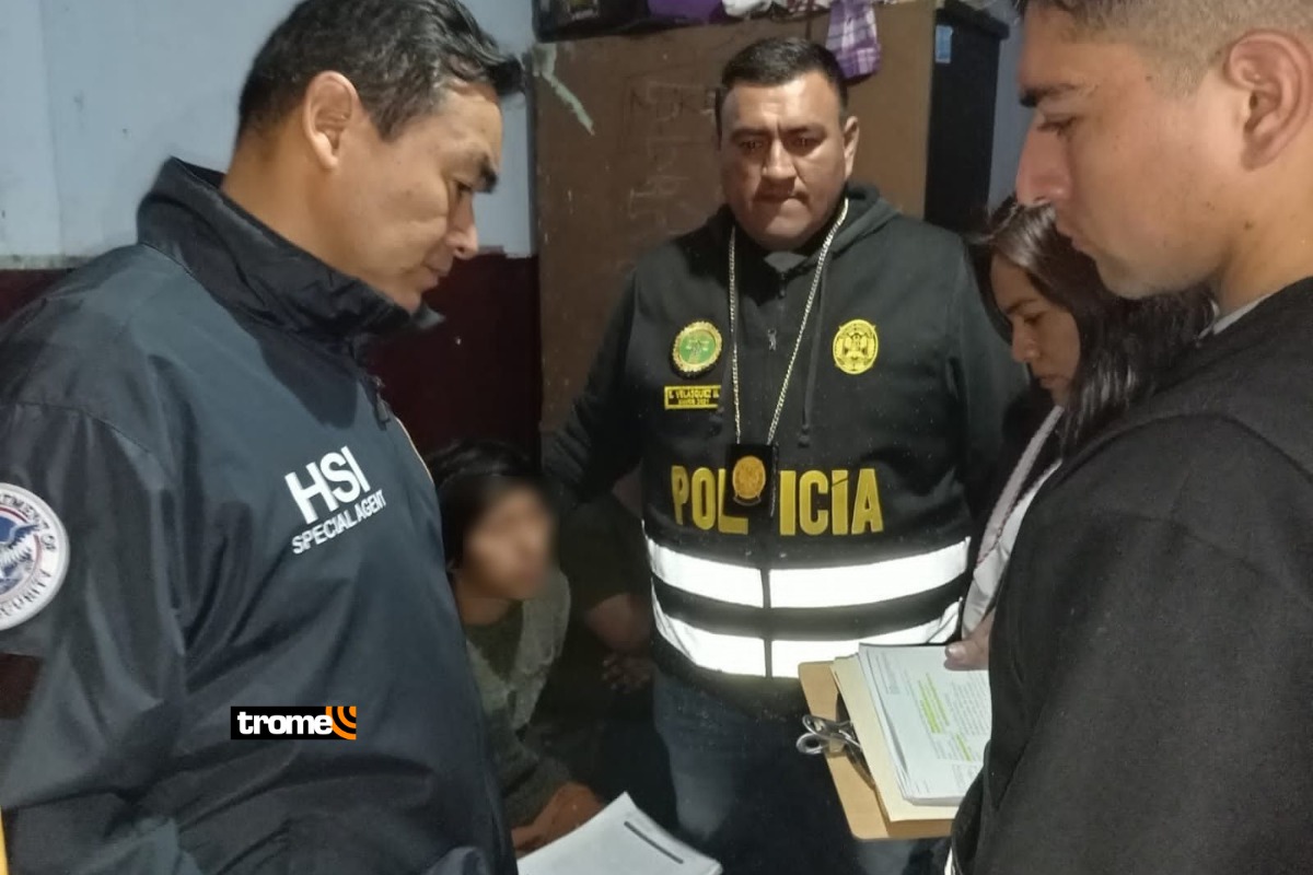 Agentes de Estados Unidos y del Perú lograron rescatar a tres menores que eran abusados por sus hermanos. Foto: Fiscalía.