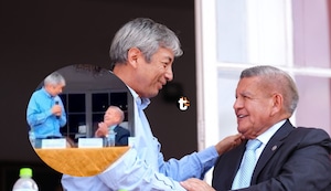 Ministro de Economía se equivoca y vacila en su cara a César Acuña: “Ya parezco usted”