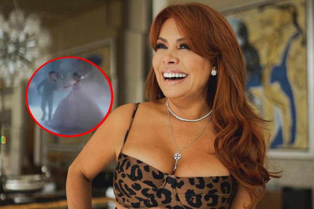 Magaly Medina se burló del vestido que usó Estrella Torres en su matrimonio. Foto: Difusión