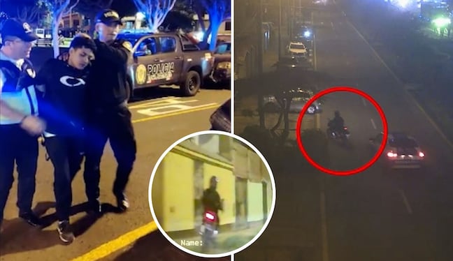 Capturan a extranjero tras intensa persecución en Surco